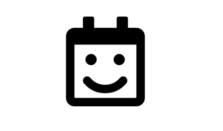 Ikon smiley-kalender