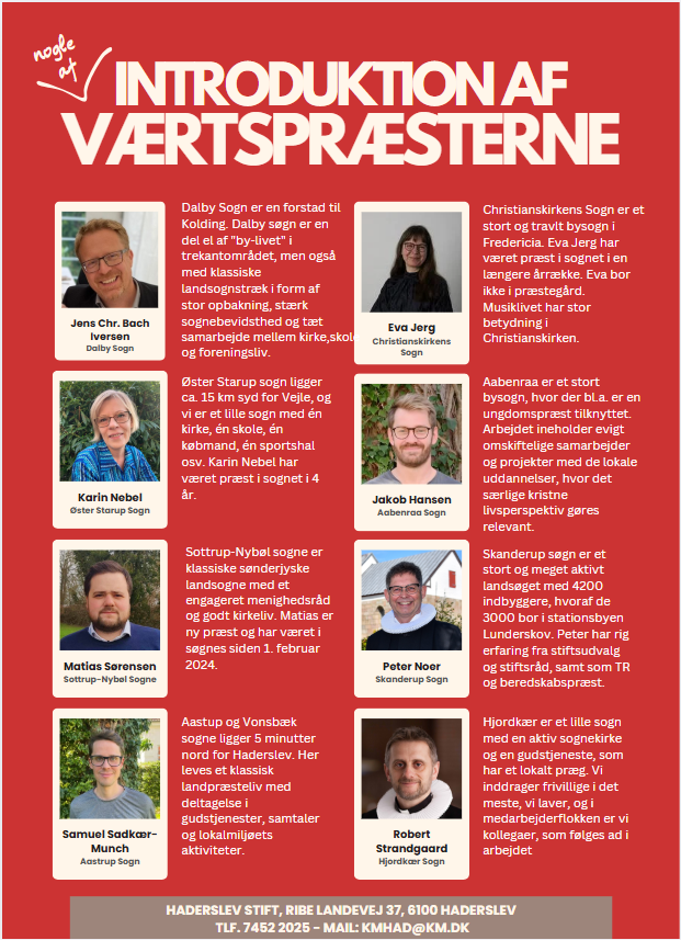 Præstepraktik værtspræster
