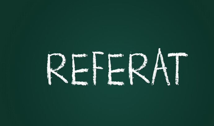Referat