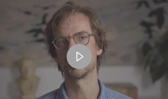Mand og video-afspilningsikon 