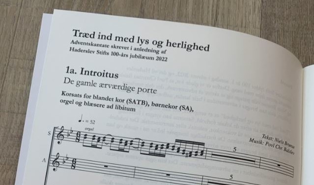 Tekst og noder til adventssalme