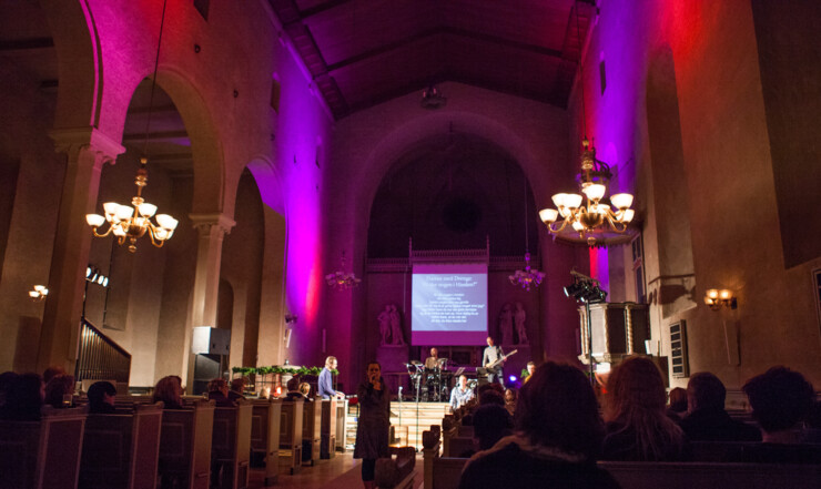 Lys og musik i kirke